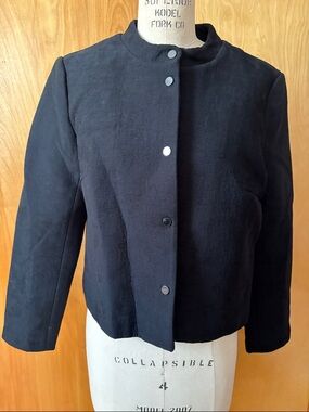 H&M cropped jacket size 10 ( read)